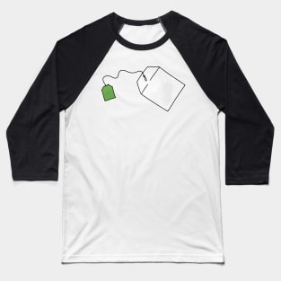 Watercolor Tea Bag Baseball T-Shirt
